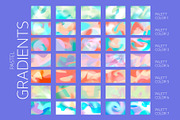 Pastel color gradient collection, a Texture Graphic by Visual Fear (Thumbnail 3 of 12)