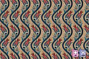 Ottoman Saz Yolu Pattern, a Pattern Graphic by MISS CHATZ (Thumbnail 1 of 3)