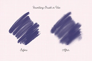 Procreate Acrylic Gouache Brush 16x, a Brush Add-On by Esther Nariyoshi (Thumbnail 8 of 9)