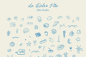 LA DOLCE VITA Doodles & Prints