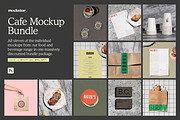 Cafe Mockup BUNDLE, a Packaging Mockup by mockstar (Thumbnail 1 of 13)
