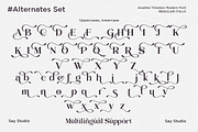 Luxury Wedding Serif Font - Awaline, a Serif Font by Say Studio (Thumbnail 10 of 10)