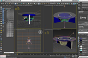 TV Studio Desk Collection (12 PCS), a Furniture 3D Model by akerStudio (Thumbnail 73 of 153)