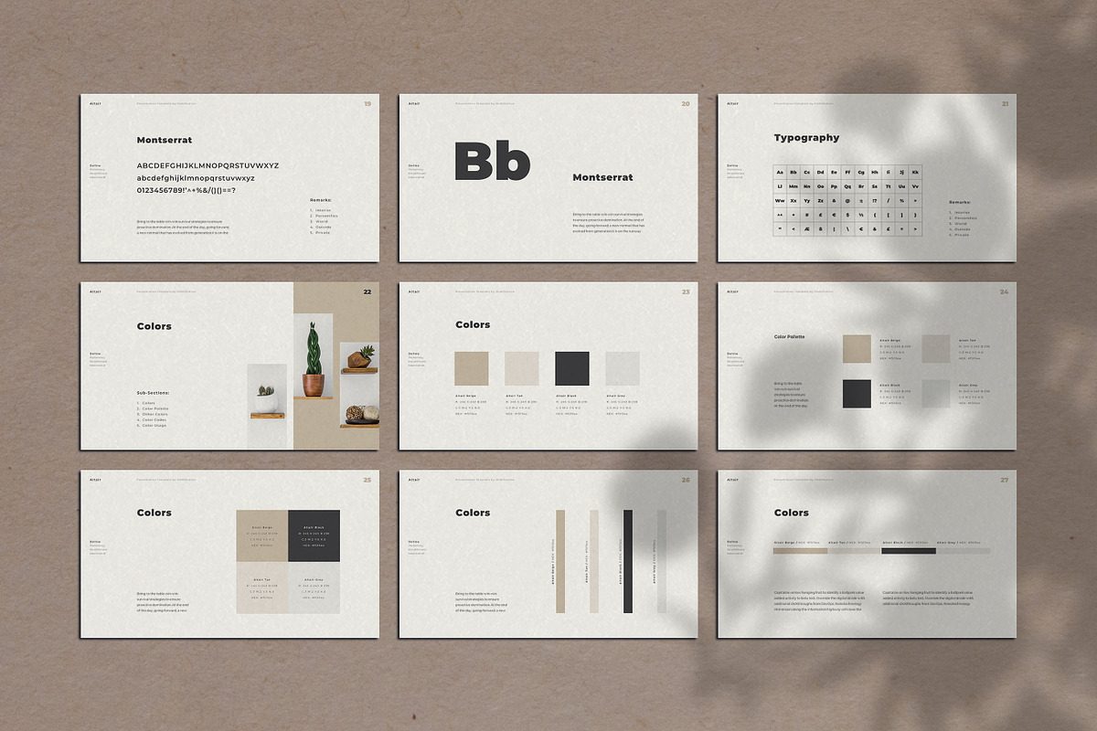 Altair Keynote Brand Guideline, a Presentation Template by SlideStation (Photo 13 of 18)