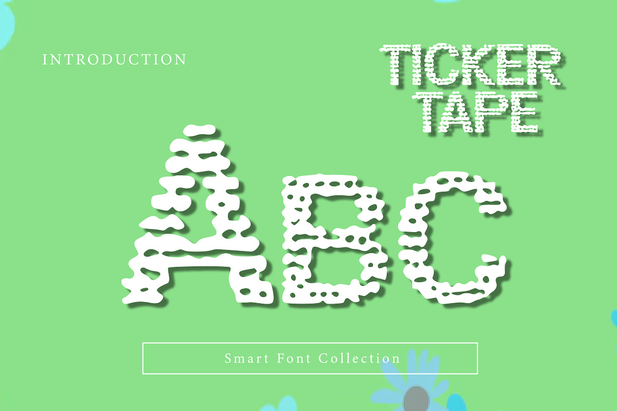 TICKER TAPE, a Slab Serif Font by Wow Magic (Photo 2 of 3)