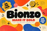 Bionzo _ Display Font, a Script Font by Wow Magic (Thumbnail 5 of 5)