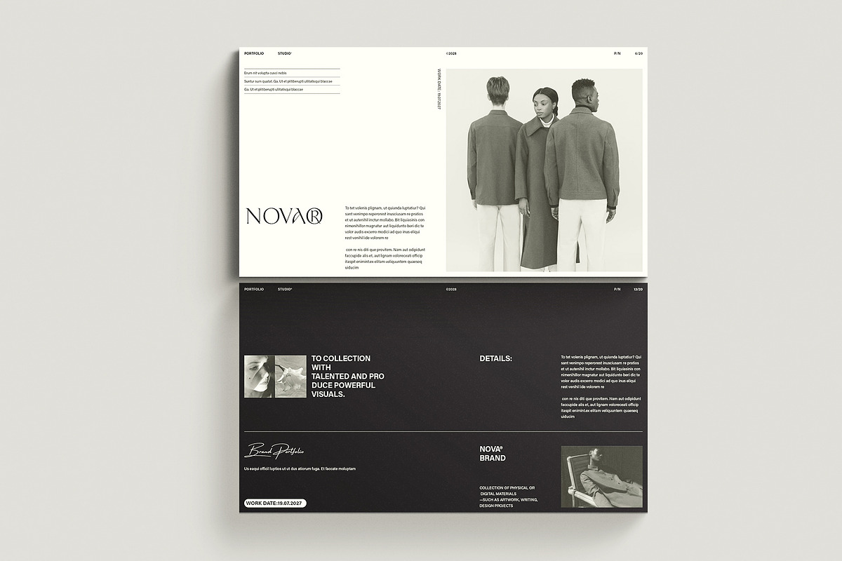 Portfolio Presentation Template, a Presentation Template by Laycraft Studio (Photo 5 of 9)