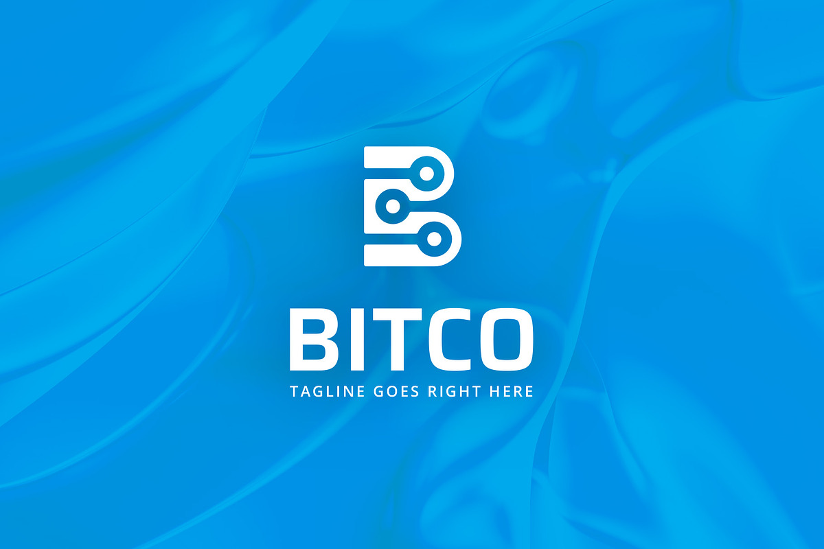 Bitco Letter B Logo Template, a Branding & Logo Template by Tovarkovdesign (Photo 6 of 7)