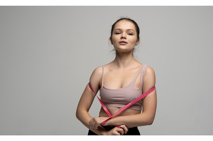 Brunette woman in sport outfit, a Person Photo by volodymyrshtun13795
