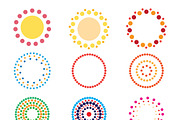 12 Dotted Circle Halftone, a Graphic by The Digital Download Shop (Thumbnail 2 of 2)