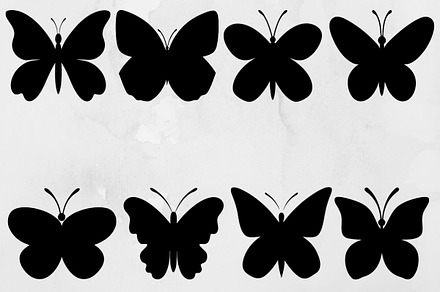 Butterfly Silhouette SVG