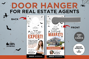 Halloween Door Hanger 3.5"W x 8.5"