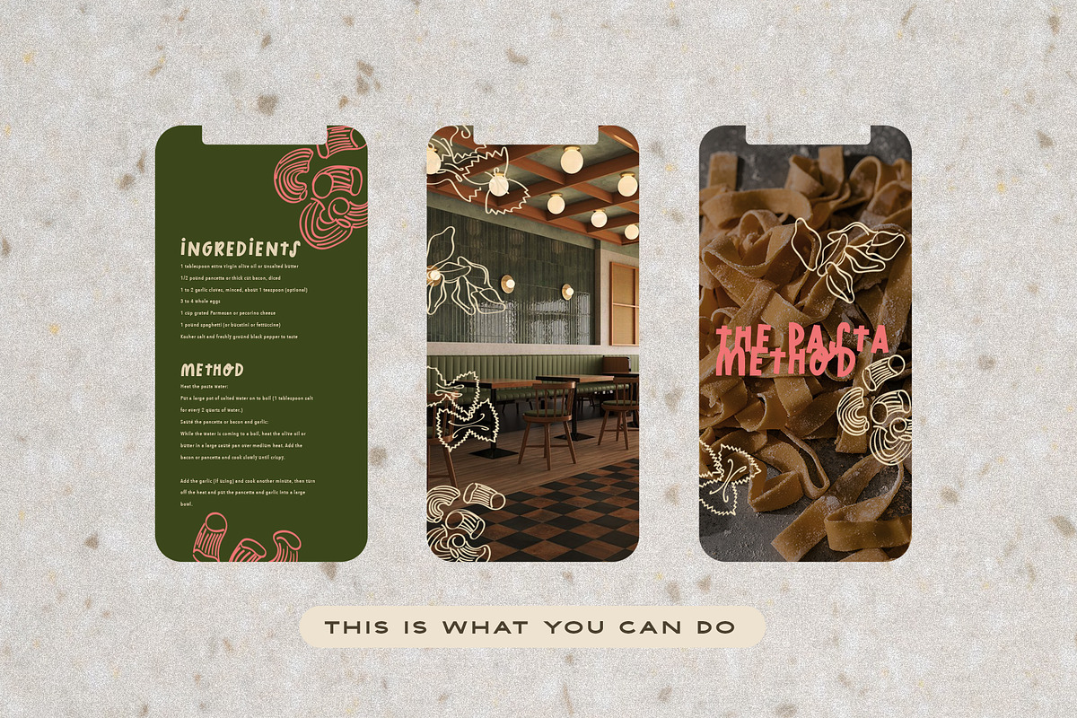 Italian Food Restaurant Line Vectors, a Graphic by tomodachi studio (Photo 3 of 7)
