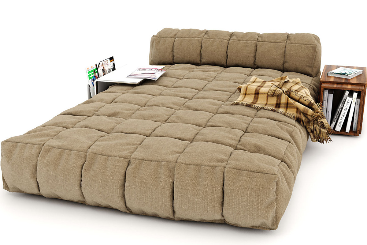 Modern bed, a Furniture 3D Model by Yuri-U (Photo 4 of 5)