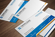 Corporate Business Card CM120, a Business Card Template by annozio (Thumbnail 1 of 4)