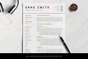 Resume Template / CV, a Resume Template by TheResumeCoach (Thumbnail 1 of 5)