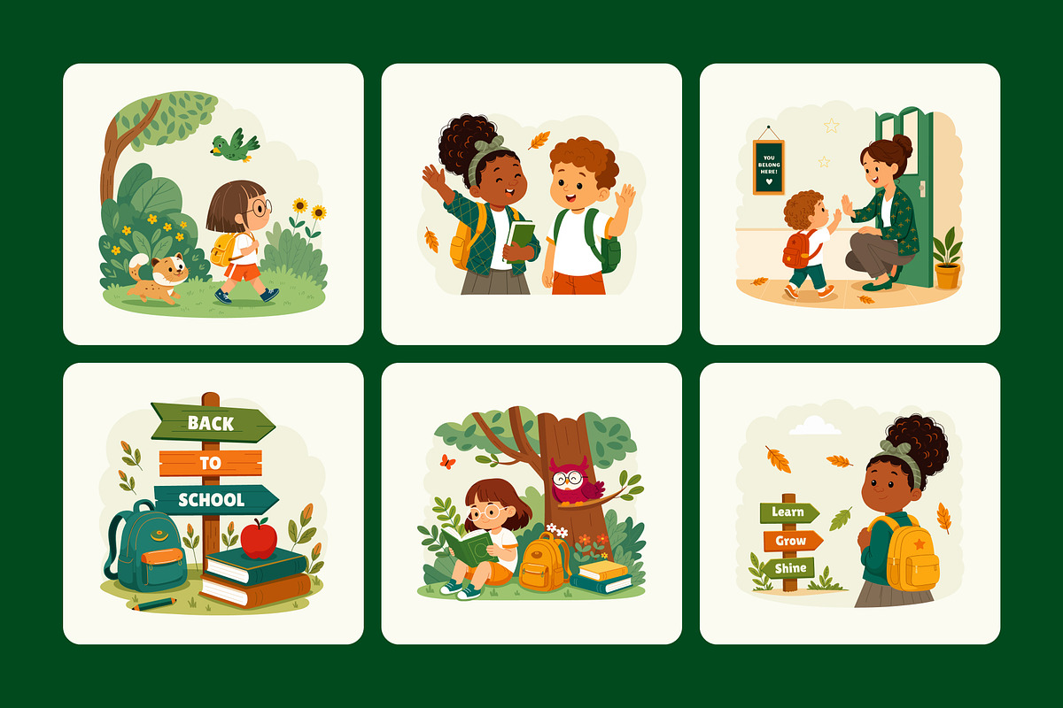 25 Animated Back to School Education, an Education Illustration by Creative Stall (Photo 3 of 4)