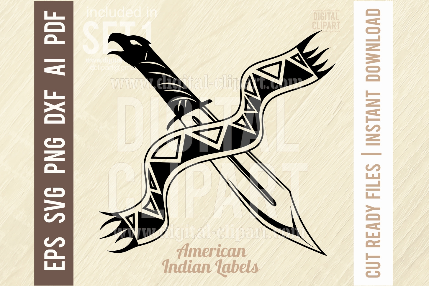 Native American Sign SVG Vector File, an Illustration by Digital ...