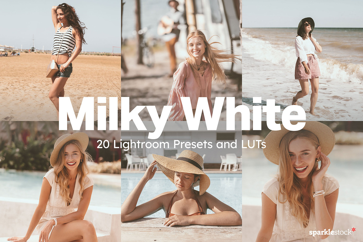 20 Milky White Lightroom Presets LUT, a Preset Add-On by SparkleStock (Photo 1 of 13)
