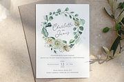 Cream Roses Wedding Invite Set, an Invitation Template by R Whitehurst Design (Thumbnail 3 of 9)