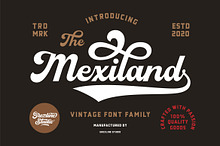 Mexiland - Vintage Font Duo