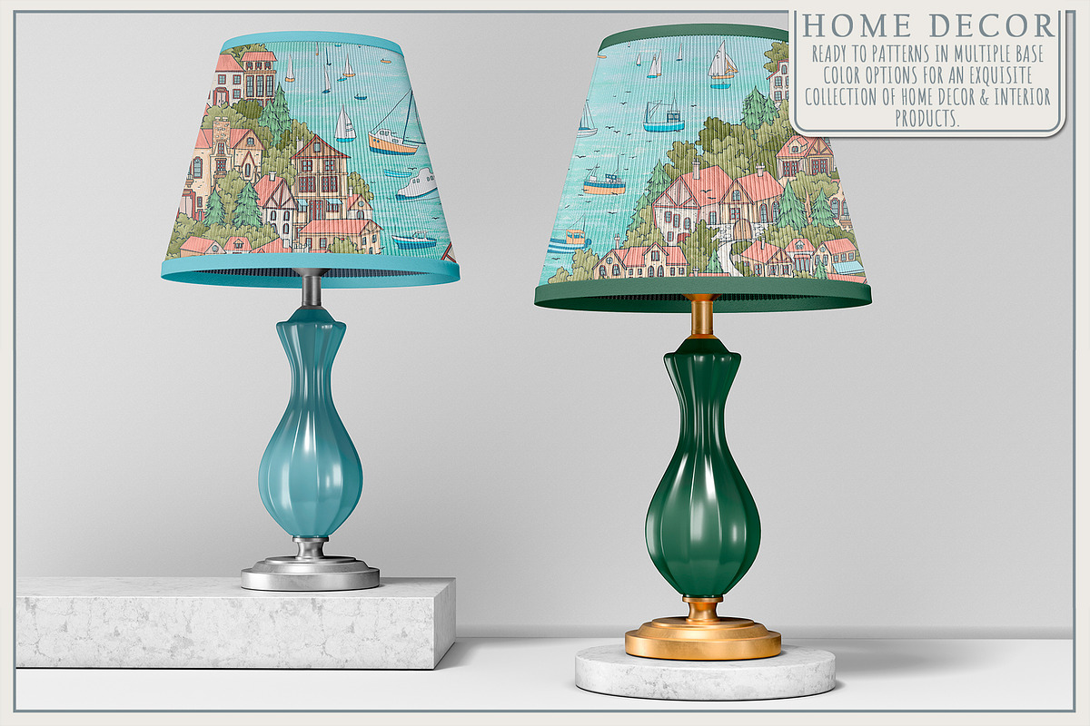 Fresco collection Sailing Town, a Wallpaper Graphic by Natalia0307 (Photo 9 of 14)