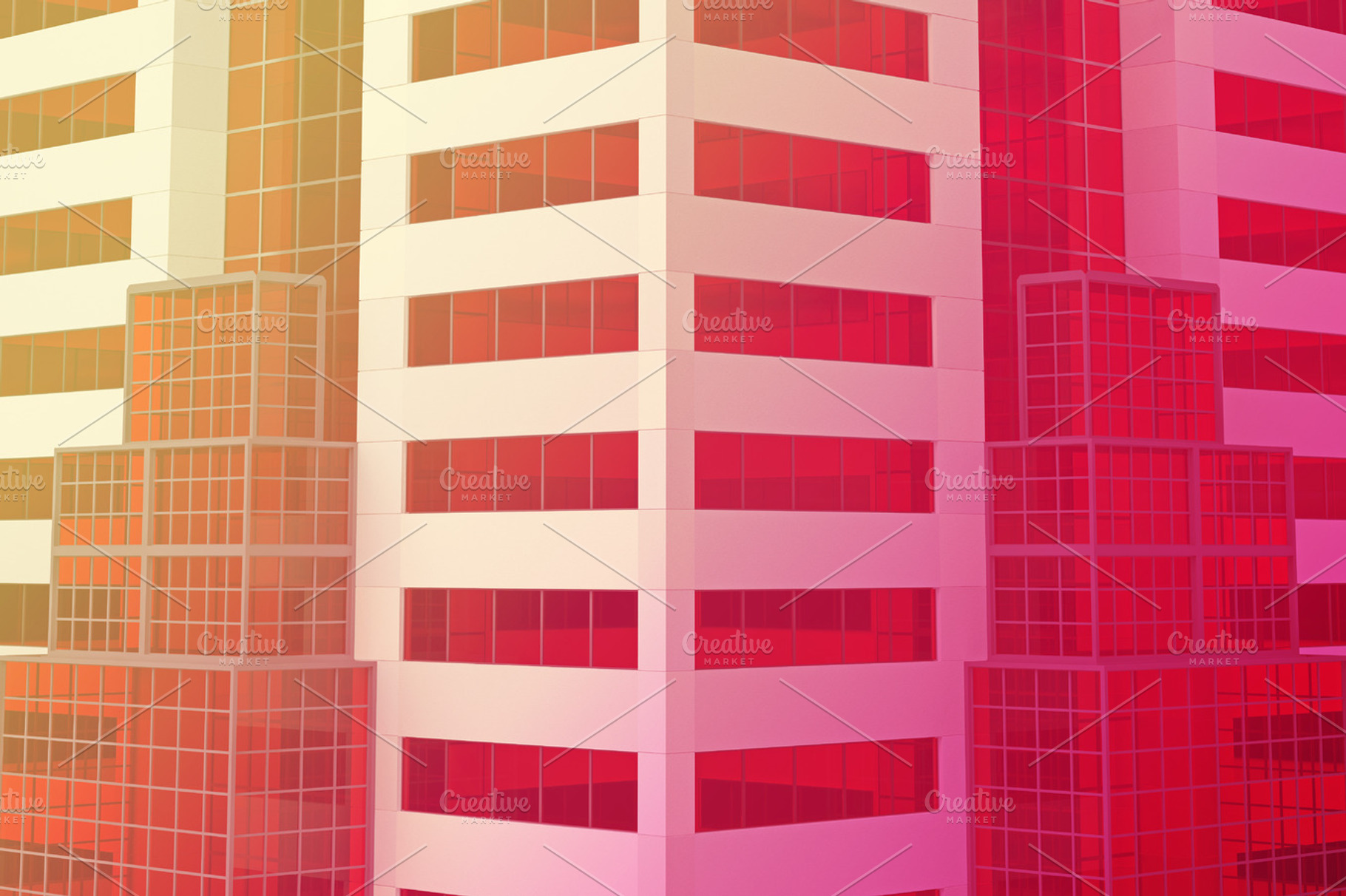 background from the skyscraper facades, an Architecture Photo by digibox