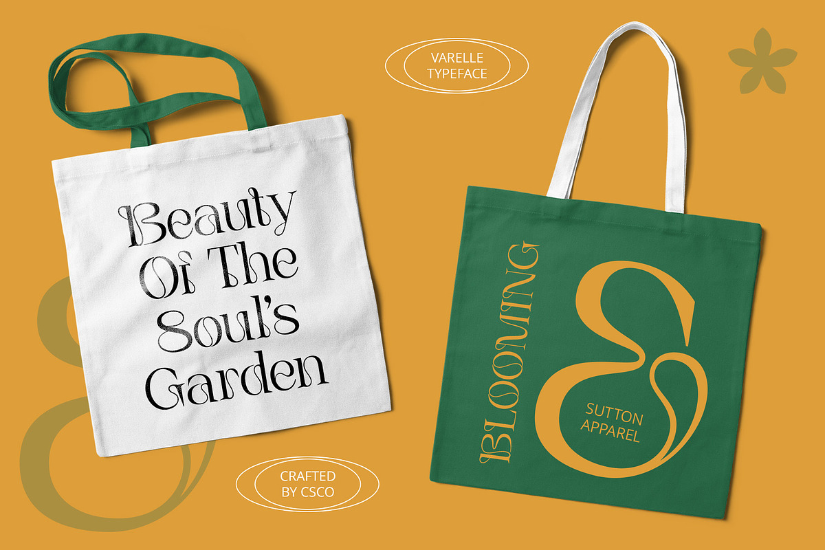 Varelle – Art Nouveau Font, a Serif Font by Craft Supply Co. (Photo 6 of 8)