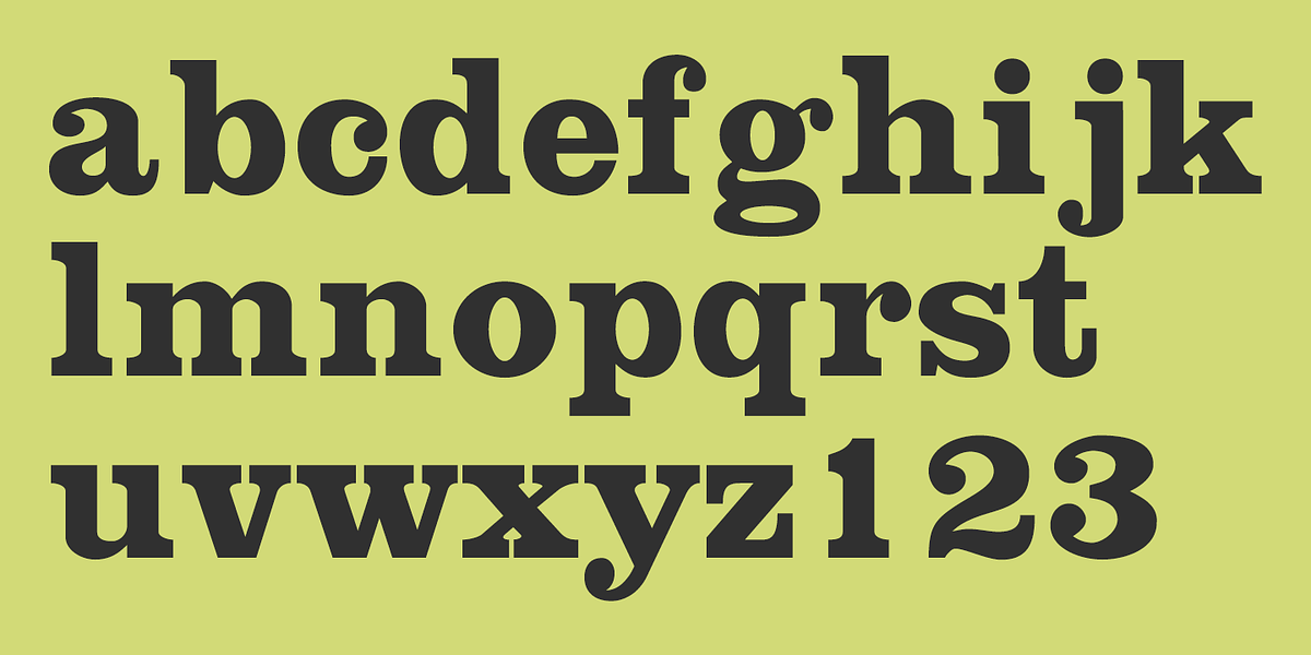 Clarendon Black, a Slab Serif Font by Wooden Type Fonts (Photo 2 of 6)