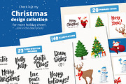 4 Santa Claus characters, a Seasonal Illustration by Olga Proz (Thumbnail 5 of 5)