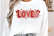 Loved PNG, Valentine's Day PNG, Prep, an Illustration by Libby Wishes (Thumbnail 4 of 5)
