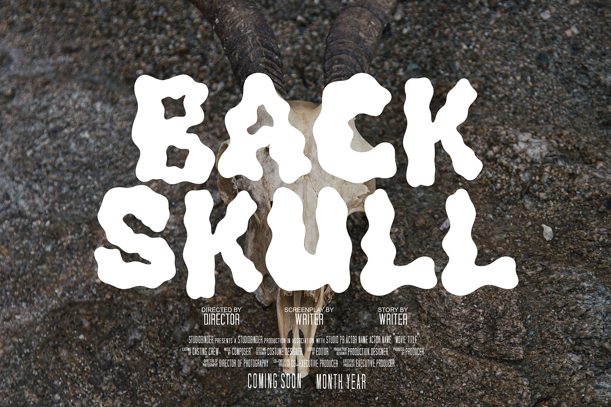 Blob Freak – A Horror Font, a Handwritten Font by Dm Studio (Photo 10 of 10)