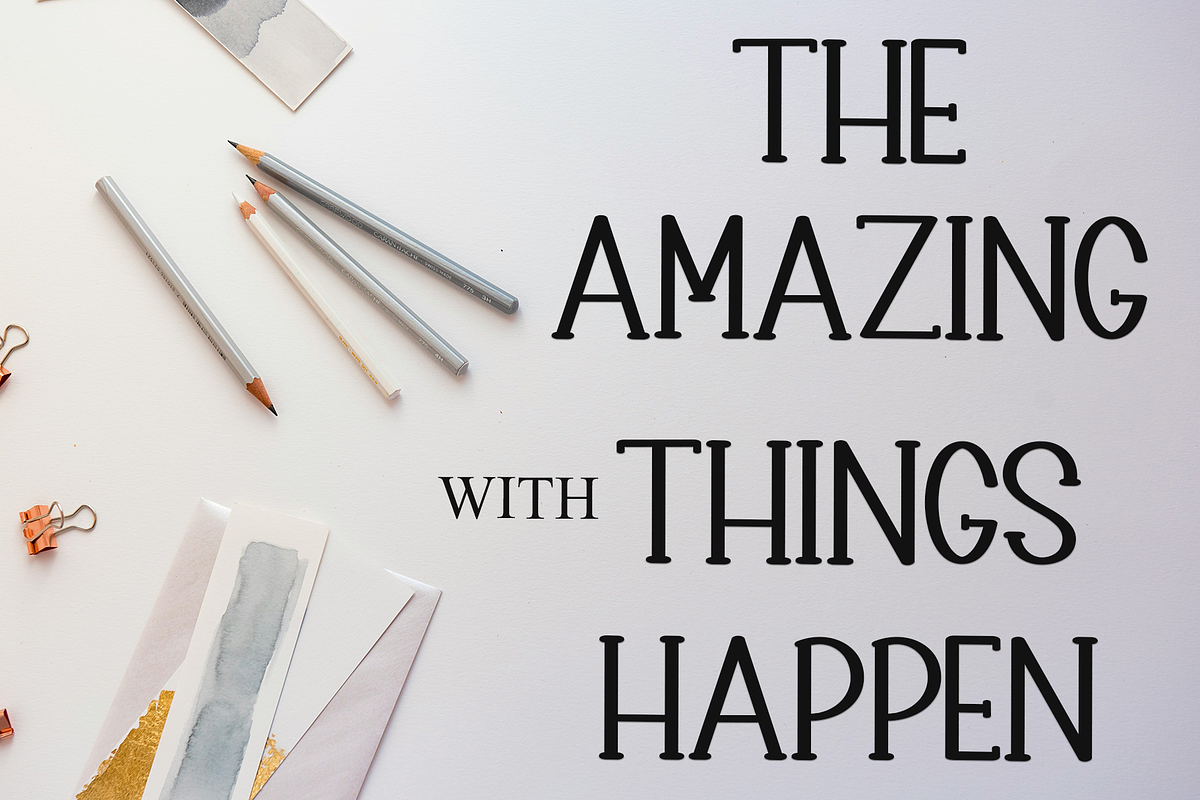 Simple Dreamer, a Sans Serif Font by InermediaSTUDIO (Photo 7 of 8)