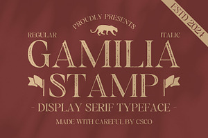 Gamilia Stamp