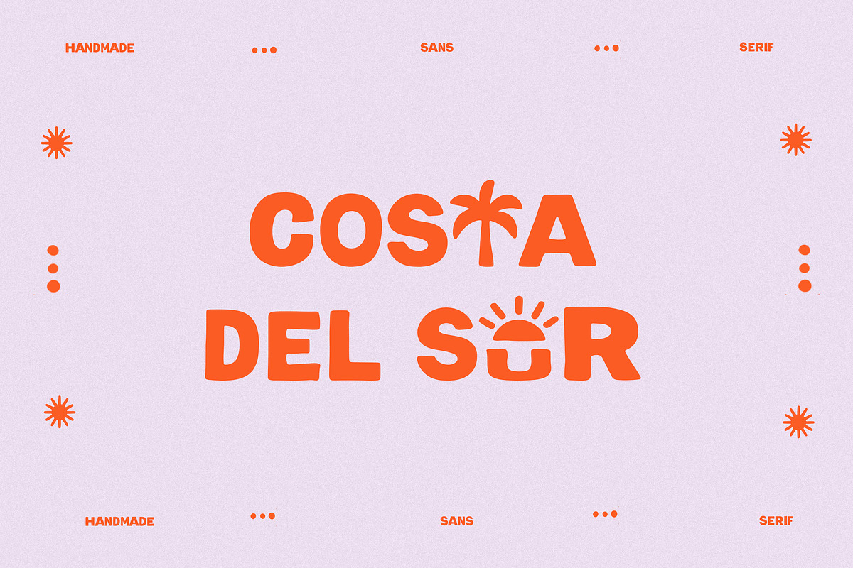 Handwritten Coastal Symbol Font, a Sans Serif Font by Laras Wonderland (Photo 1 of 15)