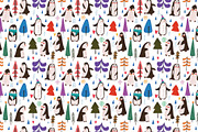 12 Christmas Postcards, an Animal Illustration by Ovocheva (Thumbnail 4 of 12)