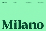 GC Milano – Strong Serif Elegance, a Serif Font by Glyphonic (Thumbnail 1 of 15)