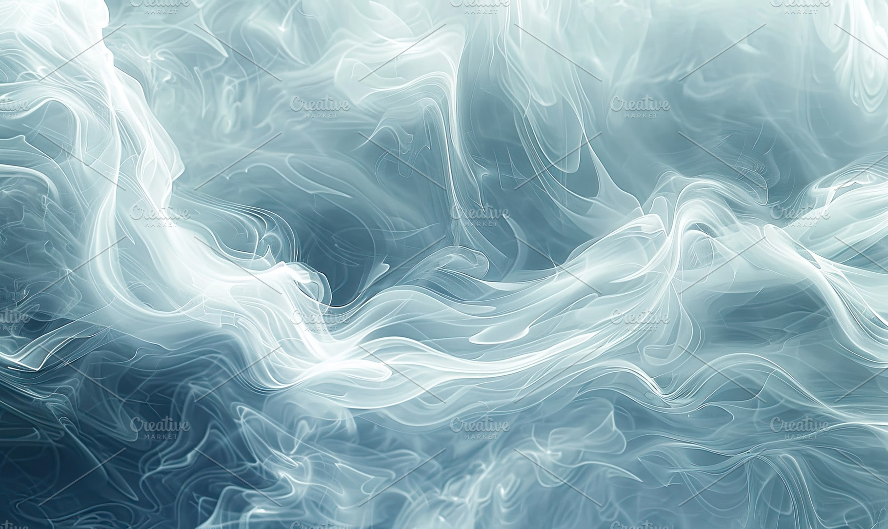 Swirling white cloud fog, creating a, a Photo by LOGOCREATIVE