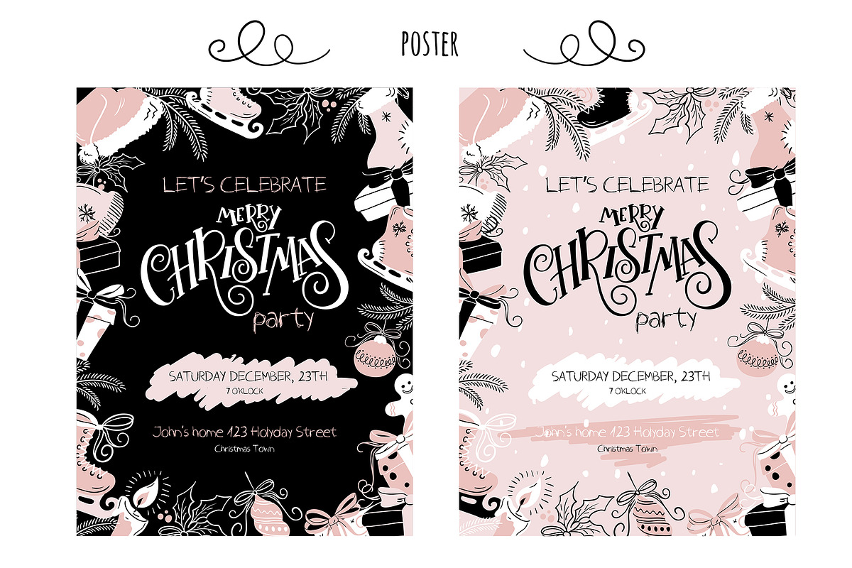 Rose Dream Christmas collection, an Object Graphic by catary art (Photo 13 of 13)