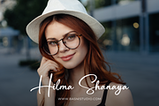 Hiragenda – Signature font, a Script Font by Basnistudio (Thumbnail 3 of 15)