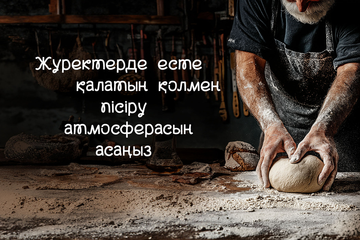 Brezel Herz Cyrillic Font, a Handwritten Font by IraDvilyuk (Photo 6 of 9)