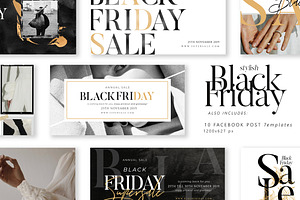 PS & Canva BLACK FRIDAY Social Media