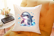 Watercolor Under The Sea Baby Shower, an Illustration by Sublimation Artist (Thumbnail 6 of 6)