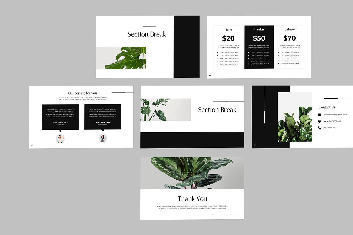 House Plant Presentation, a Presentation Template by Recreative (Photo 6 of 6)