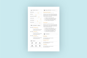 RESUME TEMPLATE V6