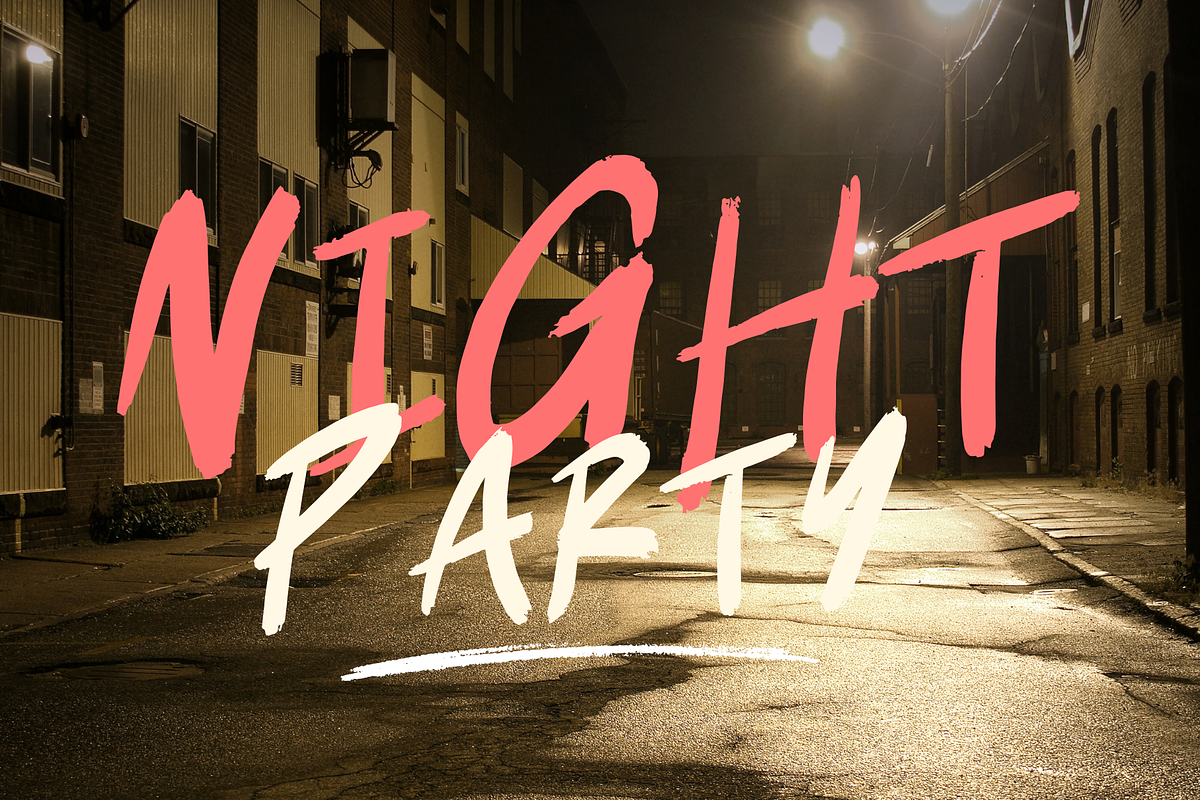Lazy Wednesday is a brush font, a Handwritten Font by Brown Cupple (Photo 5 of 8)