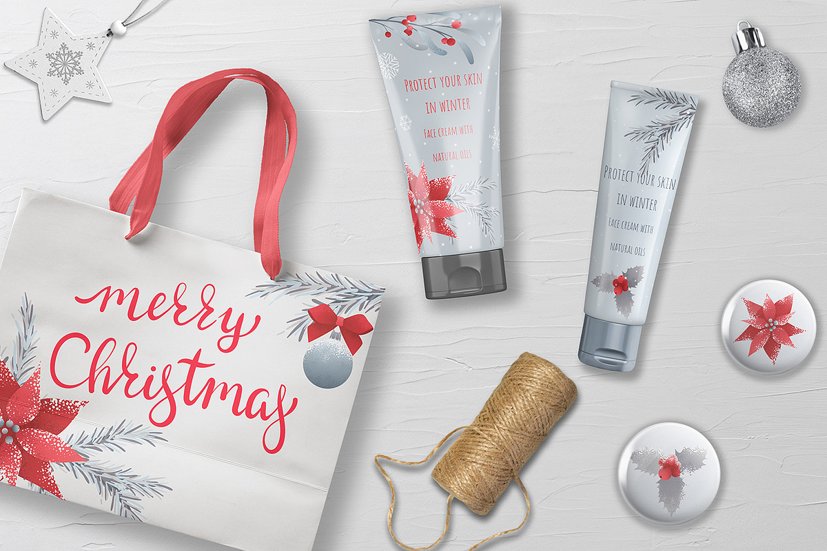 ELEGANT Christmas, an Illustration by HmarkaShop (Photo 7 of 8)