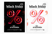 Black Friday Promotion, a Flyer Template by Human Made (Thumbnail 3 of 3)