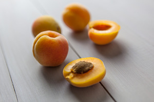 Apricots stock picture