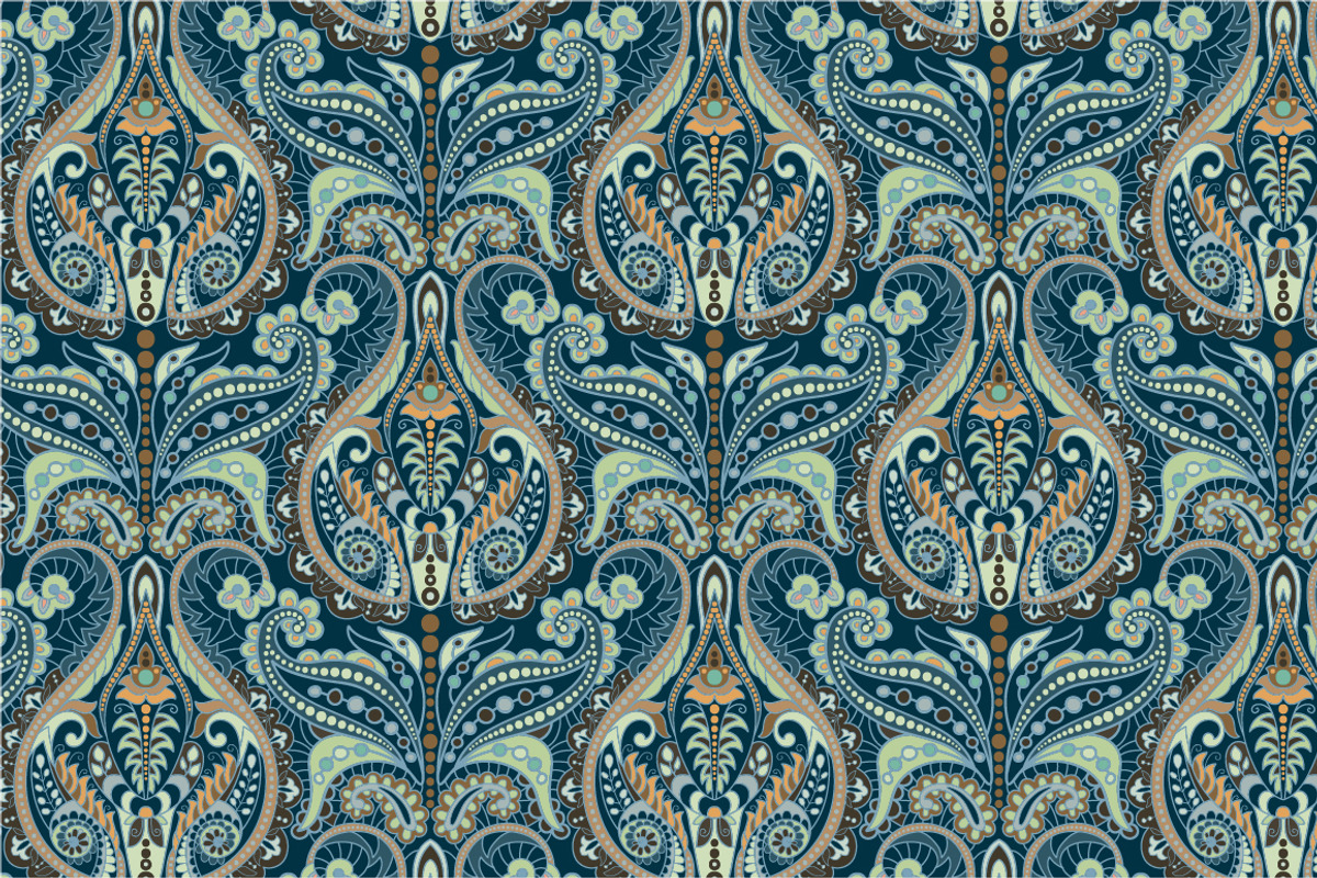 10 Vintage Paisley Patterns, a Pattern Graphic by Sunny_Lion (Photo 11 of 11)